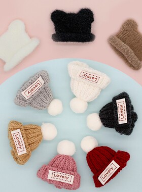 ob11毛线帽子娃衣配饰molly P9gscYmy12分bjd娃衣配件关节体娃用