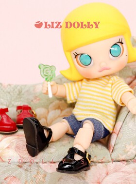blythe ob11【基础款丁字鞋】bjd娃鞋molly素体liccabjd男美结猪