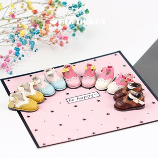 blythe OB11【拼色丁字鞋】bjd娃鞋liccaob11素体bjd娃娃momokoob