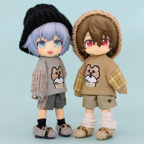 ob11娃衣套装休闲T恤卫衣molly