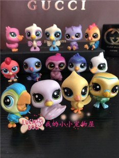 卡通Q版 我 小小宠物屋 LPS 儿童玩具摆件手办迷你小鸟合集 动物