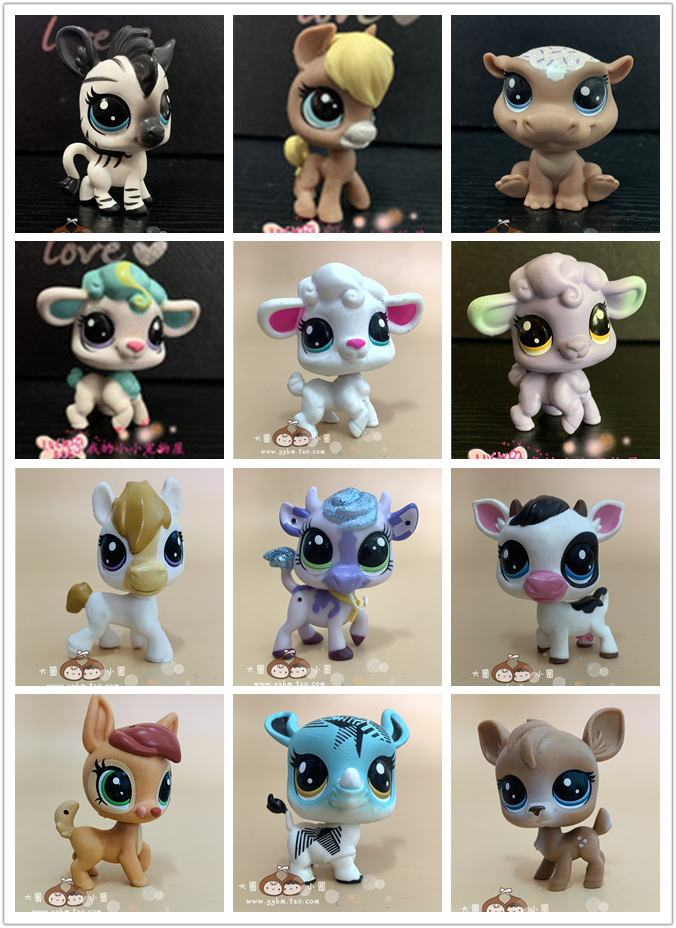 卡通动物儿童玩具摆件手办