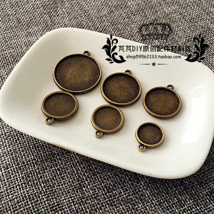 厂家直销 diy复古饰品配件手工材料 双面底托 时光宝石底托,饰品/流行首饰/时尚饰品新,其他DIY饰品配件,淘宝优惠券,粉丝福利购,淘宝优惠卷