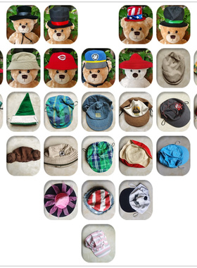 多款样品泰迪熊Duffy达菲熊毛绒玩具公仔玩偶洋娃娃衣服配件帽子