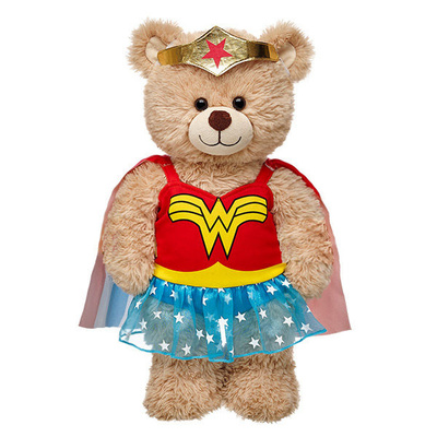 洋娃娃泰迪熊Duffy达菲抱抱熊毛绒玩具公仔衣服神奇女侠