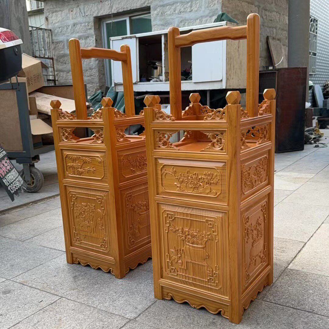 香炉肩挑香火担香篮神明出巡