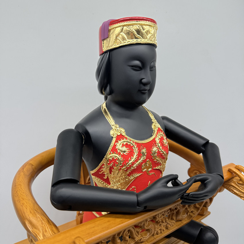 妈祖软身神像黑脸妈祖天上圣母