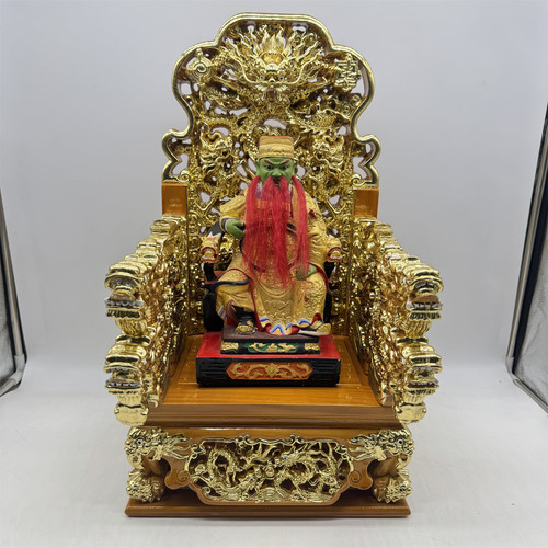 龙椅神明安金木雕工艺品中式
