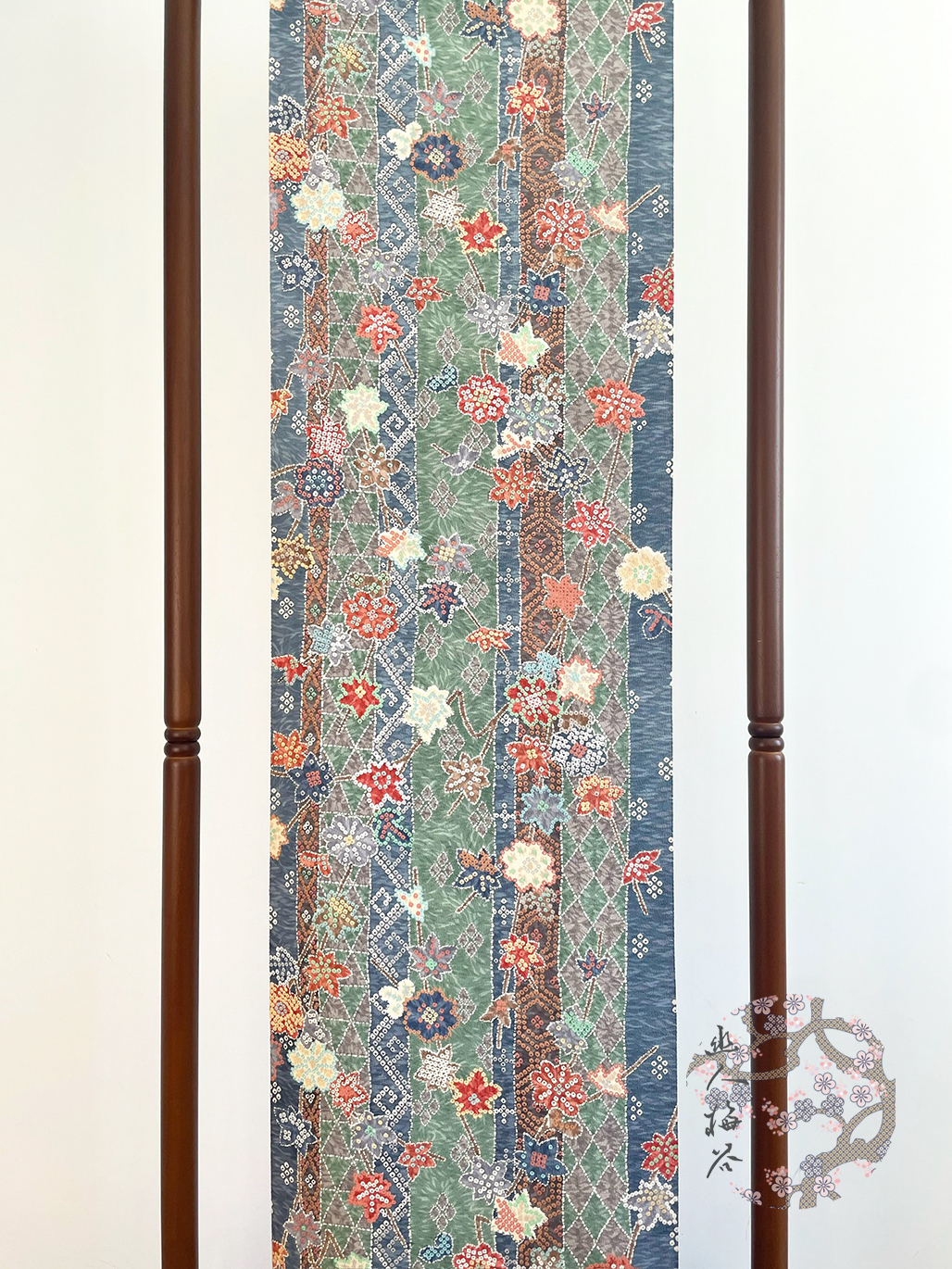 幽人梅谷|日本正绢反物小纹正娟布料真丝旗袍汉服定制面料