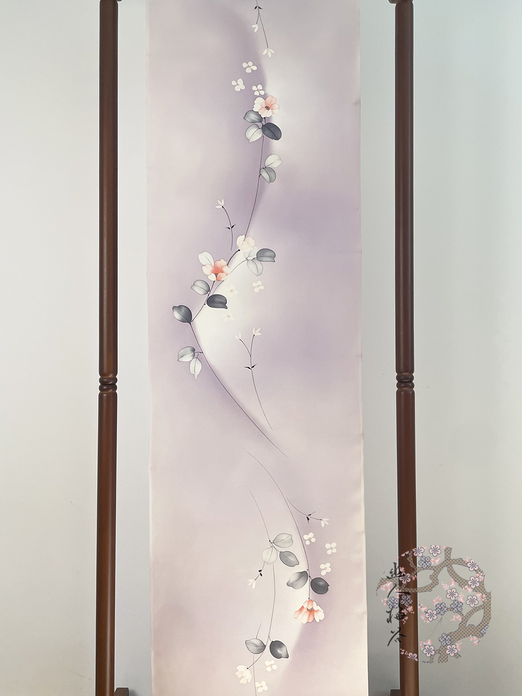 幽人梅谷|日本正绢反物小纹正娟布料真丝旗袍汉服定制面料