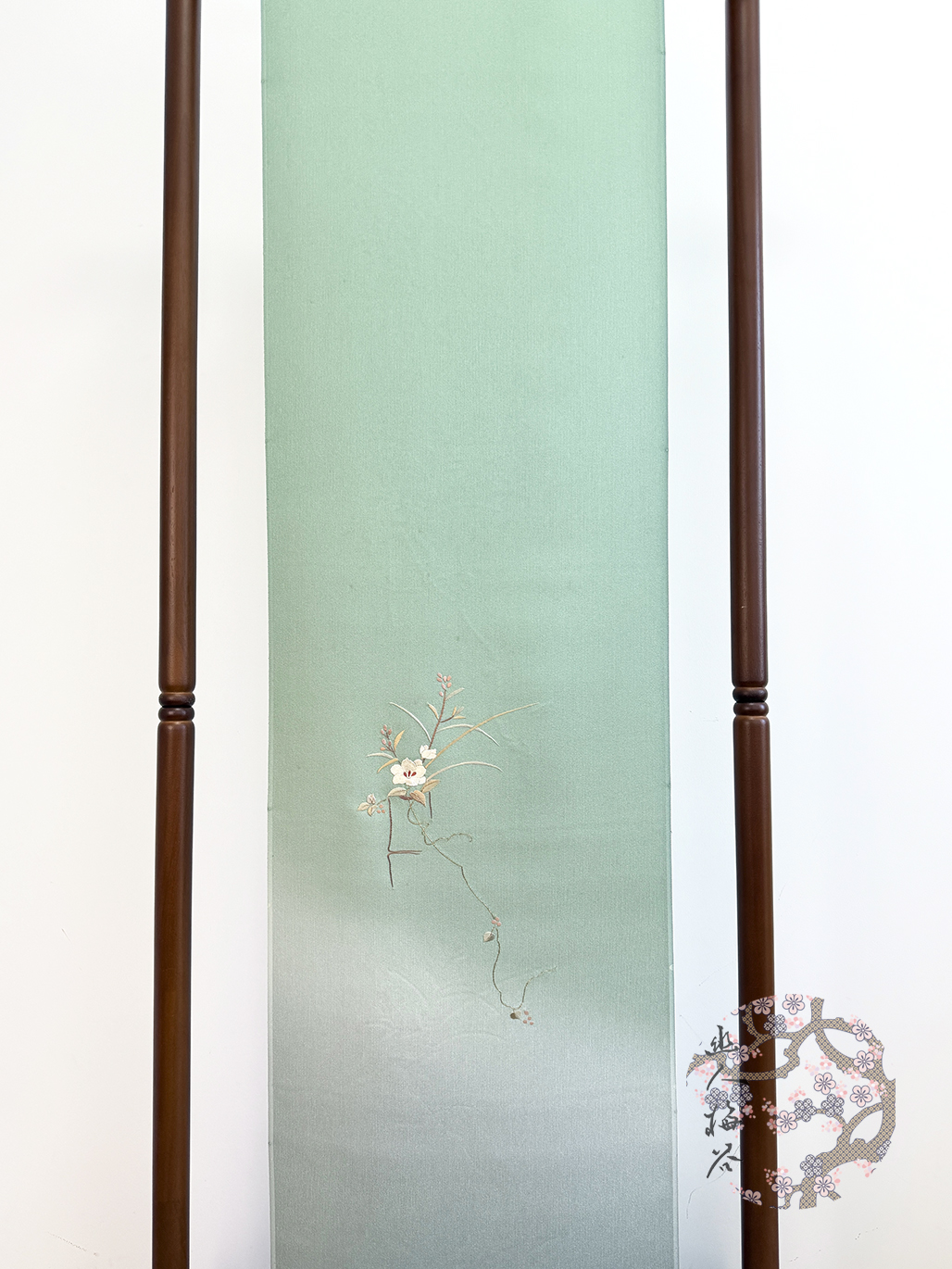 日本正绢反物卷布晕染刺绣付下正娟布料真丝旗袍汉服定制面料