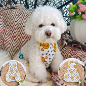 夏柯基法斗公母狗防水潮脏肚兜中小犬短腿宠物防着凉护冰肚子衣服