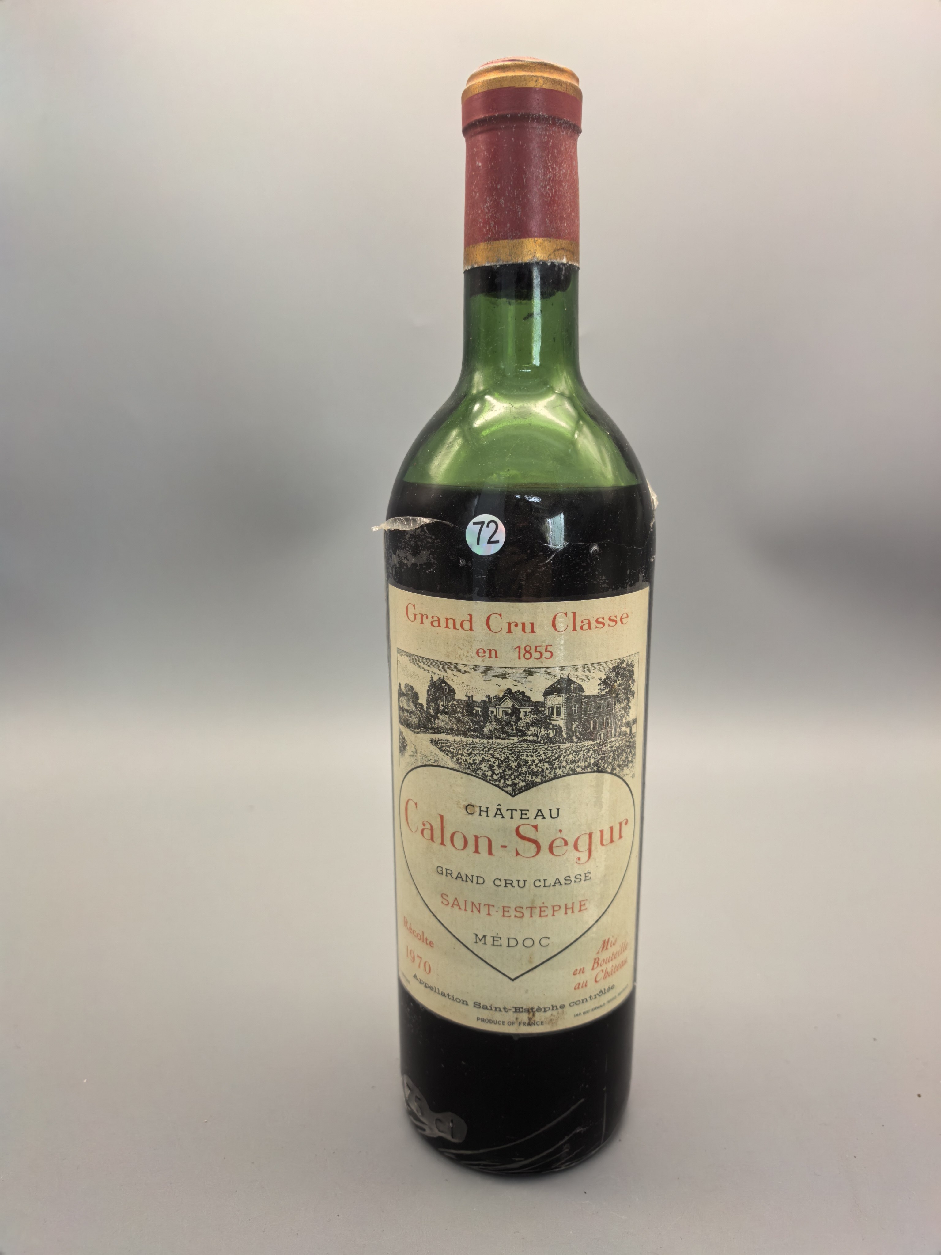 凯隆世家1970年正牌干红（72）标帽子好水位低点。,酒类,干红静态葡萄酒,淘宝优惠券,粉丝福利购,淘宝优惠卷