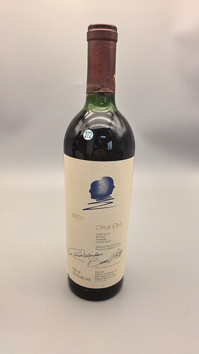 2009年作品一号（Opus One）红葡萄272
