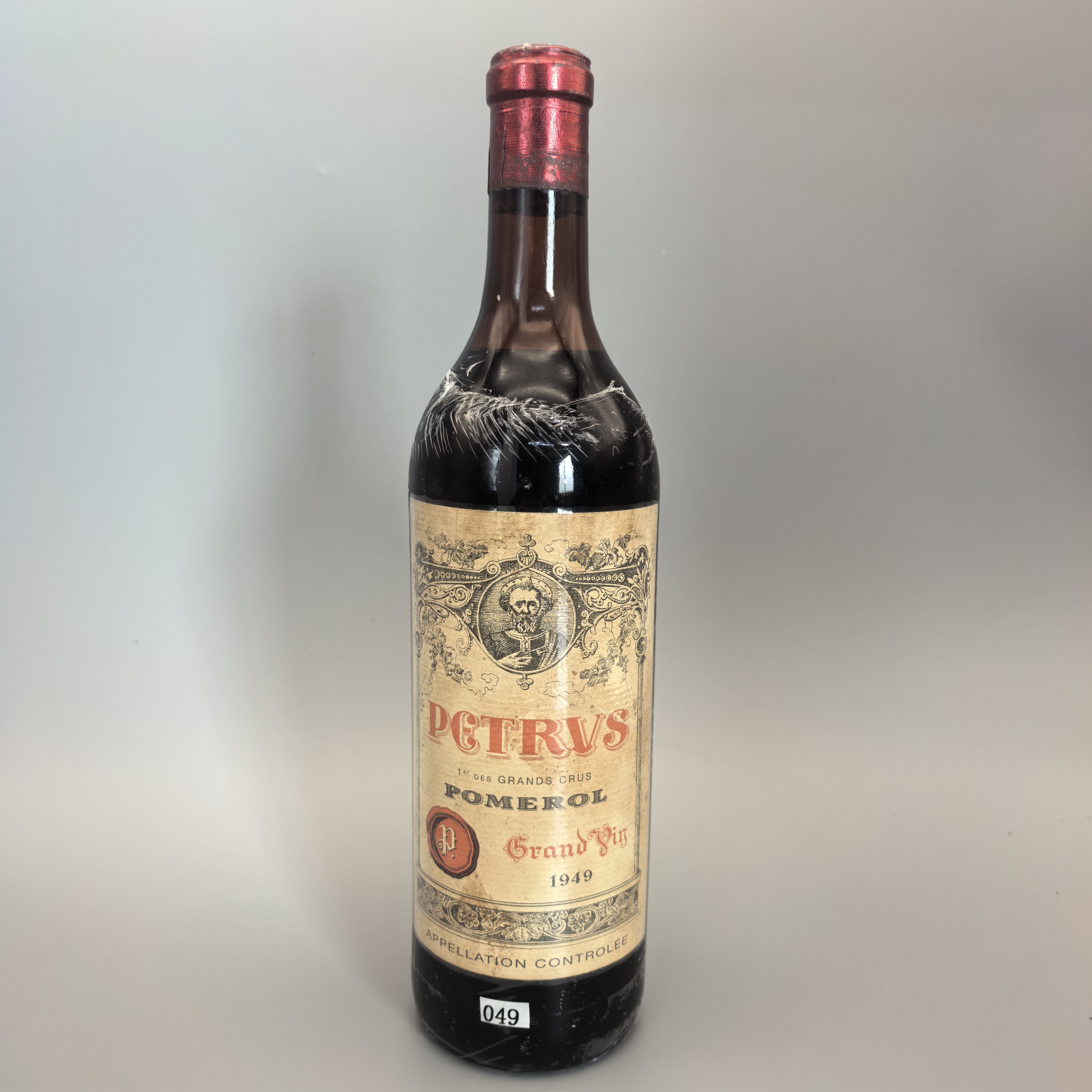 法国波美侯Petrus 帕图斯酒庄园1949年