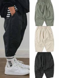 出口外贸原单小众贵牌quoti use fith主线薄款七分裤气球裤防蚊裤