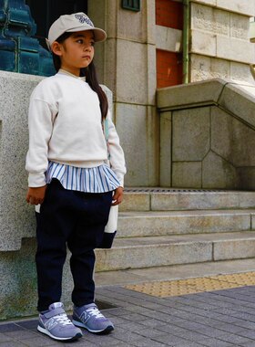 日本小众quoti use fith贵牌微弹牛仔跨裤男女宝中性休闲
