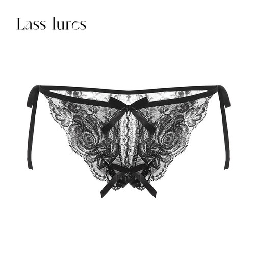 性感开档系带内裤免脱丁字裤