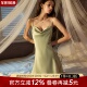 冰丝夏季 今夕何夕法式 性感睡衣高级氛围感纯欲风吊带睡裙2025新款