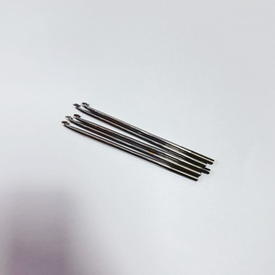 加长款钩针头精抛阿富汗针不锈钢针头DIY手工编织工具【不送柄】
