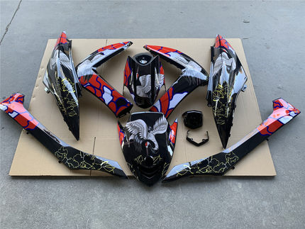 smax改装电动车雅马哈配件傻妹SMAX电动车摩托车电镀烤漆外壳