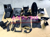 NIU小牛电动车PP件N1S 配件外壳原厂工具箱脚踏内壳 N1黑塑料改装