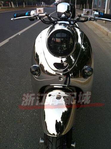 欧版小龟王电镀加长龟5新款大嘴猴外壳 电镀紫烤漆件电动车壳 - 封面