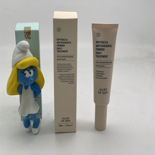 美国 ALLIES of skin日常高级护理vc保湿日霜50ml 多肽抗氧化提亮