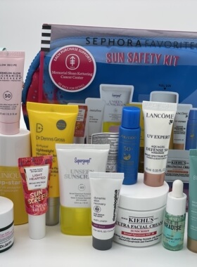 美国 Sephora favorites丝芙兰防晒大套装各种套装正装可拆卖超值