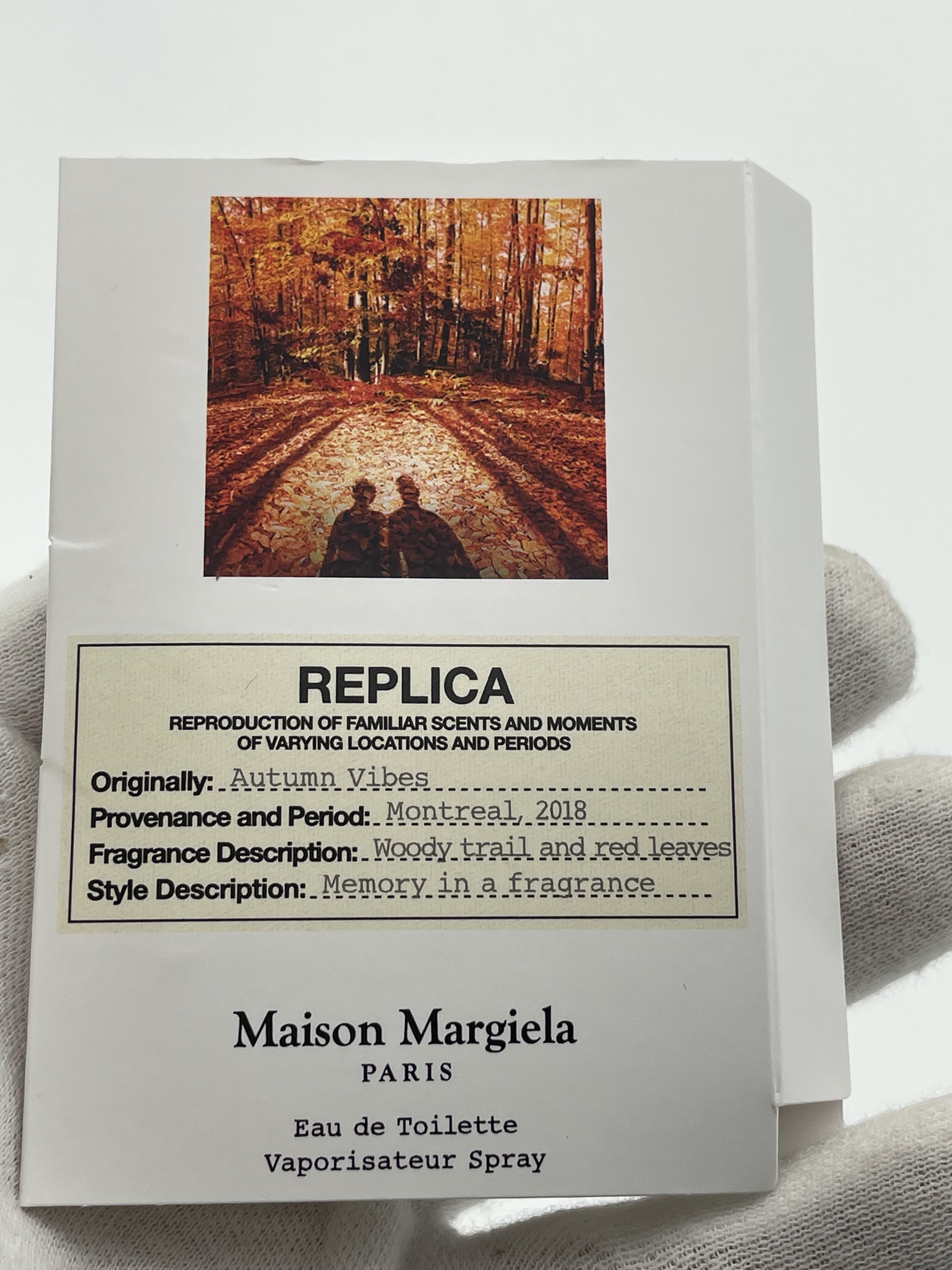 美国 maison martinmargiela 1.2ml试管香水周末绿茶壁炉沙滩多款