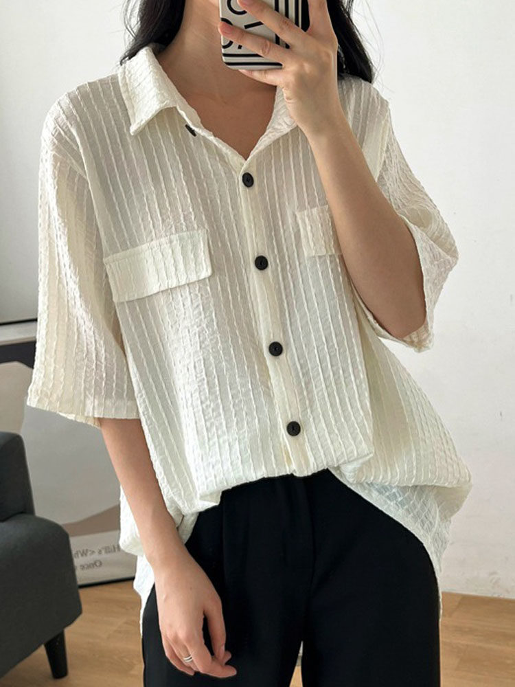 FAT MM 300 파운드 여성용 초대형 반팔 셔츠 여름 240 슬림 루즈 캐주얼 A 라인 플러스 지방 탑 230