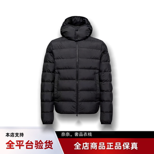 正品代购蒙口Montbrocq连帽哑光短款羽绒服鹅绒男款户外夹克外套