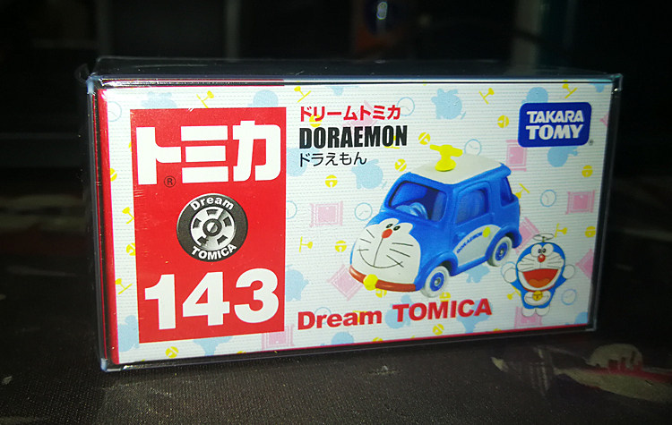 【gd漫玩社】tomy多美卡 143号 机器猫 哆啦a梦 小叮当合金模型车