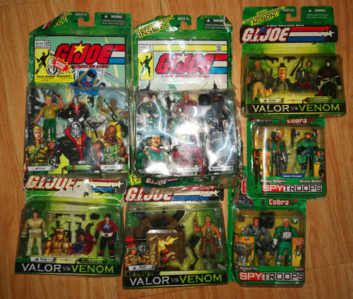 【GD漫玩社】孩之宝 特种部队GIJOE 漫画版 双人/三人装 绝版老货