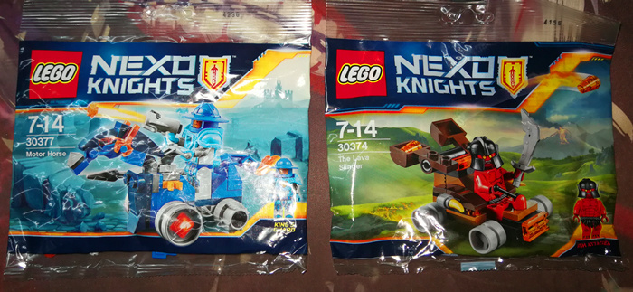 【GD漫玩社】乐高未来骑士团拼彻包30377 30374 机械战马炎魔战车