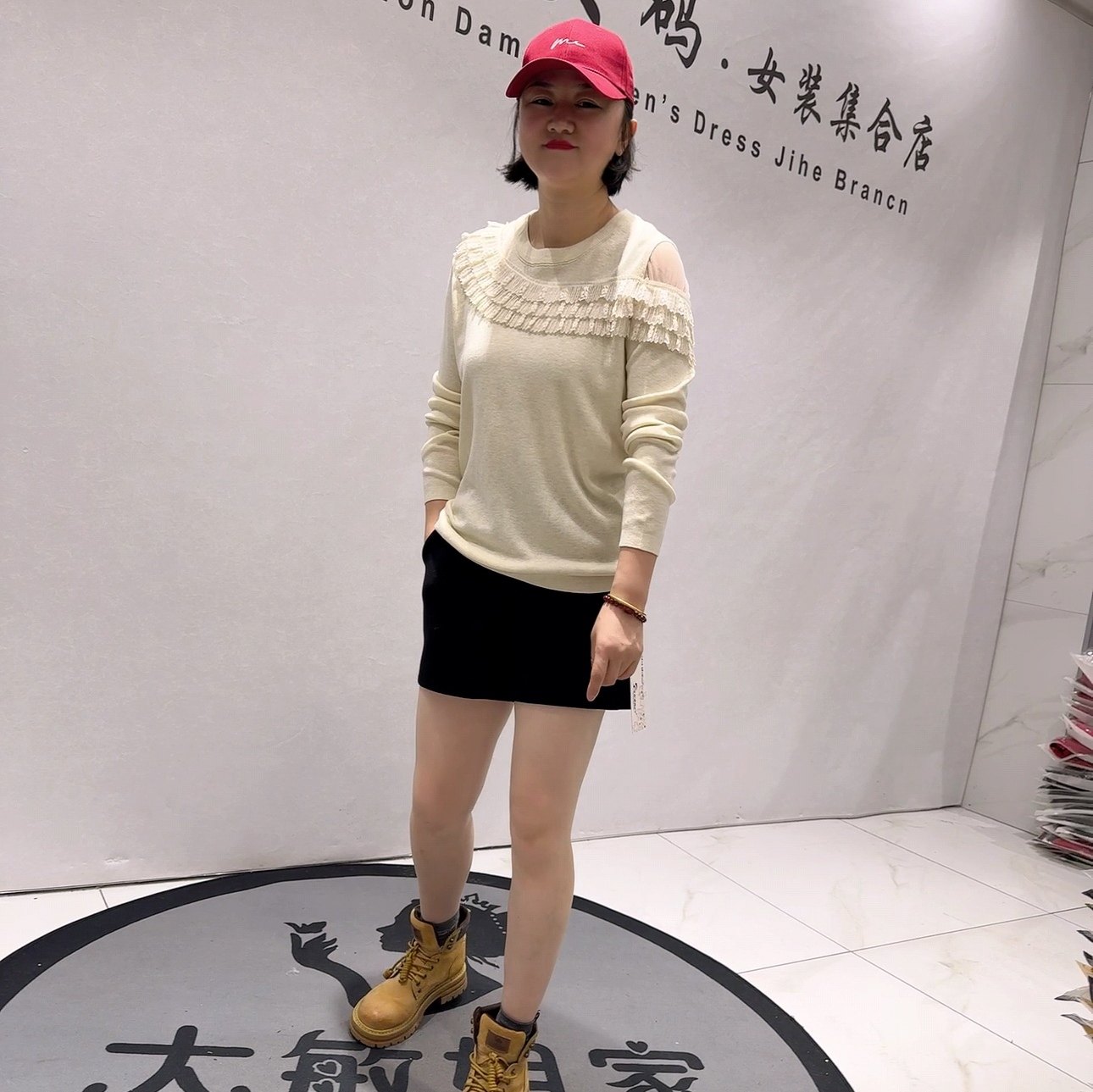 1533女权贵族春款新品女人味设计感露肩时尚针织气质衫加大码女装,女装/女士精品,大码内搭,淘宝优惠券,粉丝福利购,淘宝优惠卷