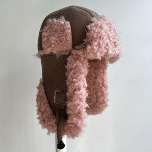 雷锋帽子女冬季保暖护耳帽防风寒滑雪帽冬季骑车棉帽韩版潮帽子男