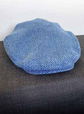 美国stetson春夏牛仔做旧鸭舌帽子男时尚复古透气贝雷帽平顶帽