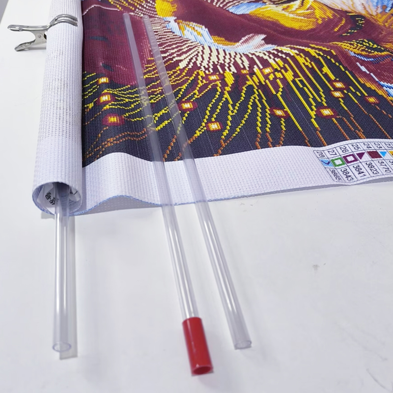 透明管十字绣辅助刺绣工具专用圆