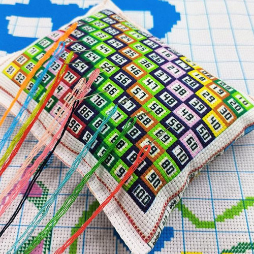 排线包十字绣新款2025数字插针包分线神器刺绣自绣针扎包辅助工具