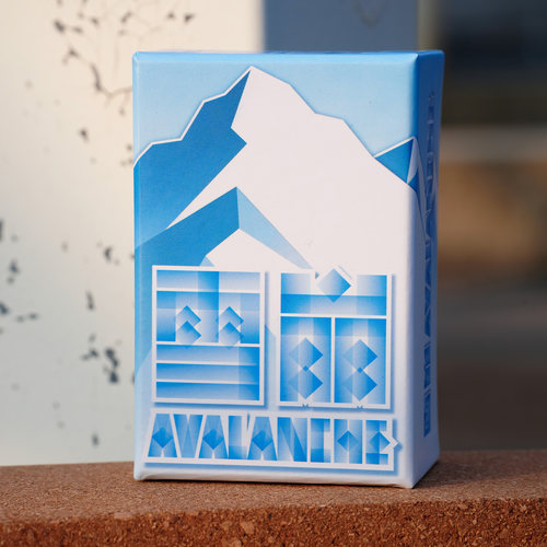 桌游雪崩AVALANCHE 毛线聚会桌面欢乐反向麻将卡牌游戏