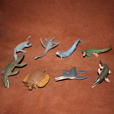 safari儿童认知玩具三叠纪龙鱼