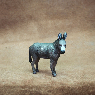 terra骡子塑胶农场摆件玩具