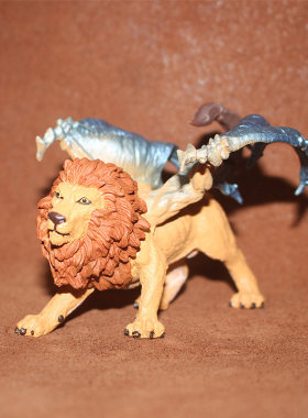 safari狮子塑胶模型玩具
