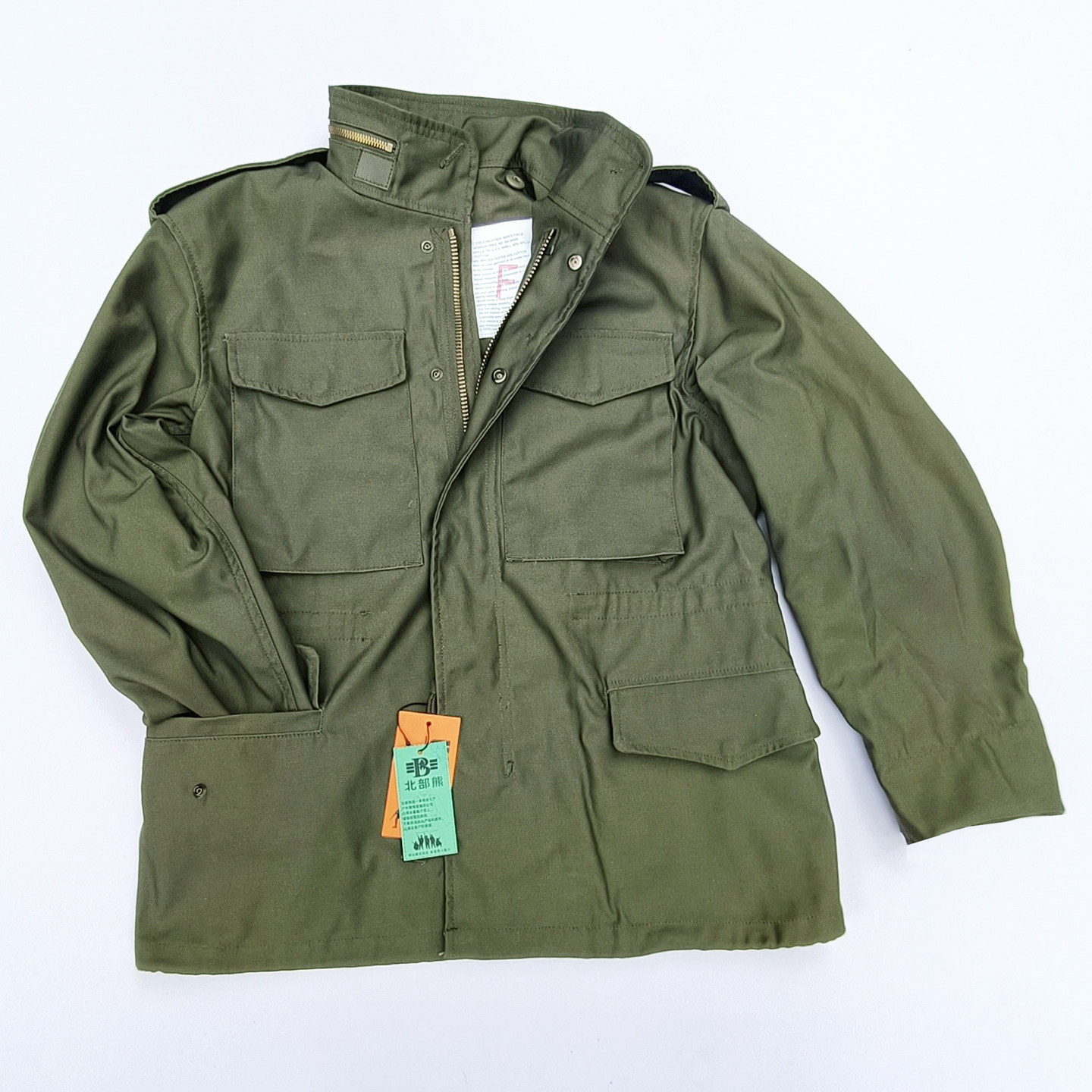 高档美式军迷m65风衣夹克内胆军版防水正品棉袄棉服原版外套男款