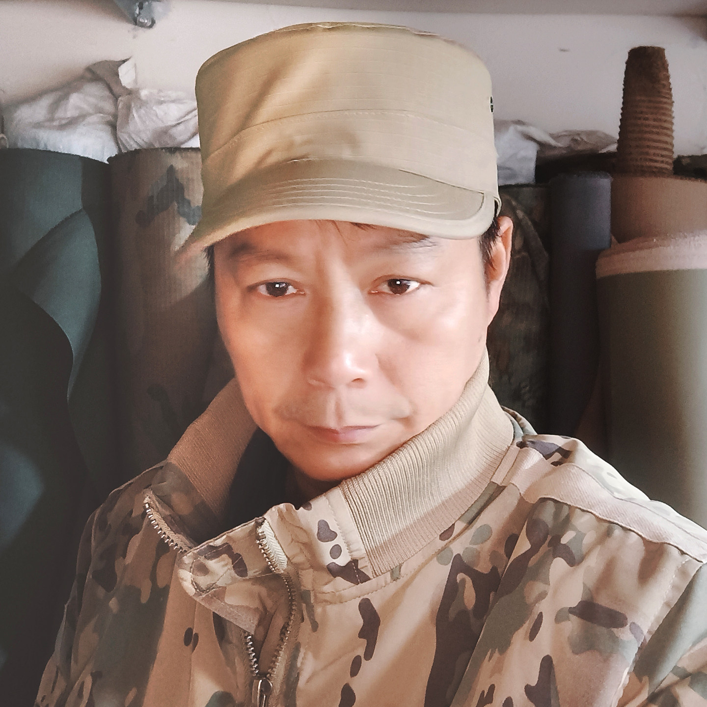 户外军迷卡其色战术小兵帽作训鸭舌帽子男士款高端品牌平顶棒球帽