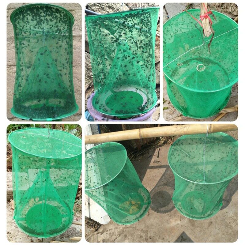 铁丝网布悬挂式加厚方便笼子入口加粗捕蝇器创卫灭苍蝇大诱捕清理