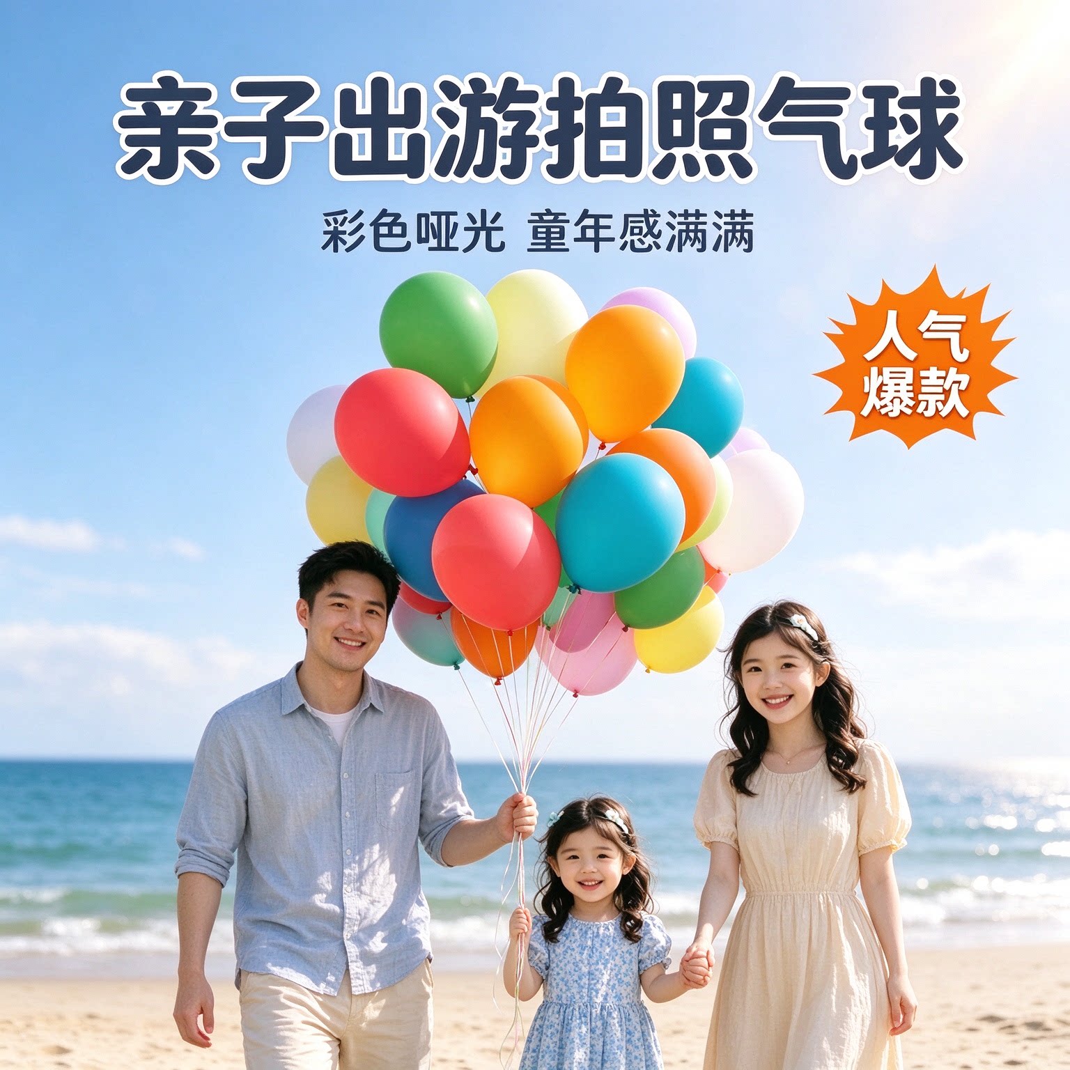 加厚哑光彩色乳胶气球生日聚会氛围感装饰周岁礼背景装扮气球