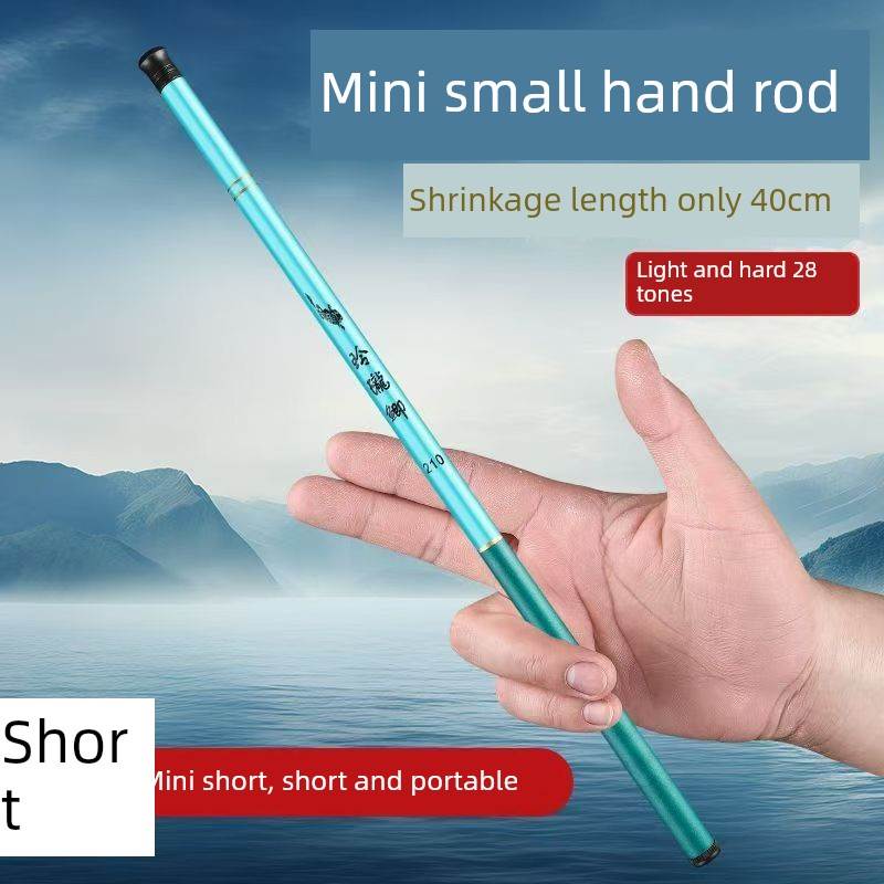 特别优惠钓鱼竿玻璃纤维钓鱼竿手钓鱼竿超轻超硬新手短节流钓鱼竿