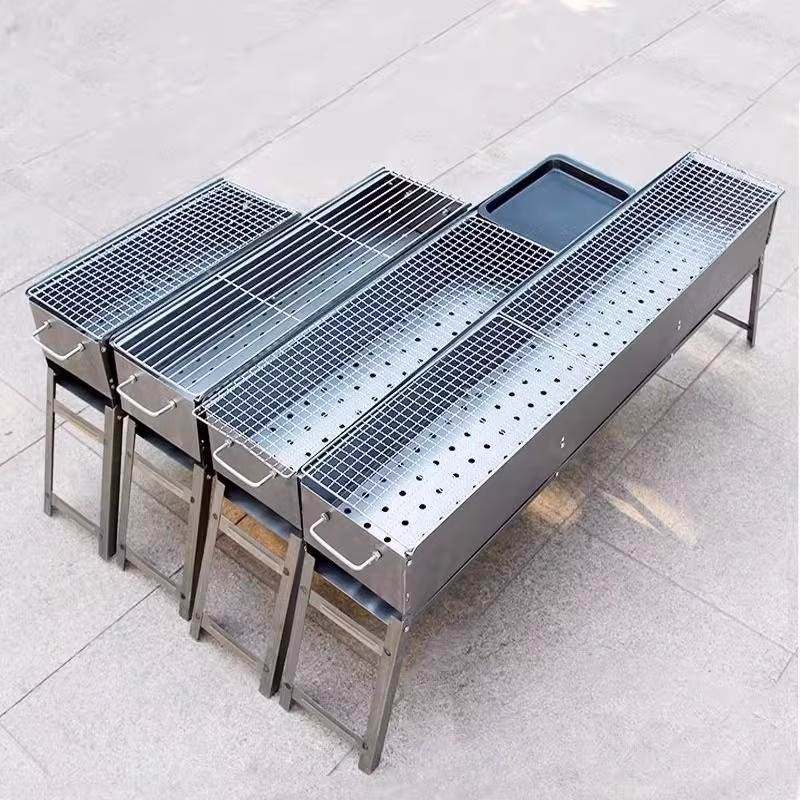 烧烤炉子户外露营烧烤架加厚烧烤架折叠烤炉烧烤炉可携式烧烤架子